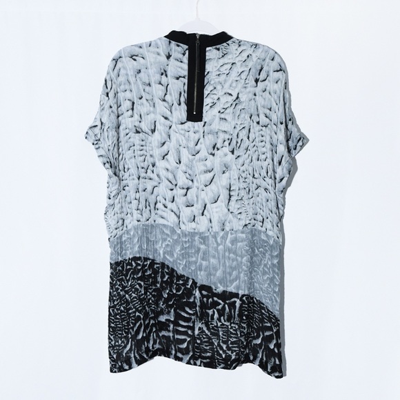 Helmut Lang Long Asymmetrical Blouse - Picture 2 of 6